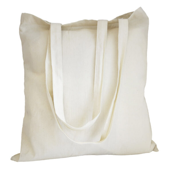 Bolsa tote bag de gabardina de 6 onzas de 35x40
