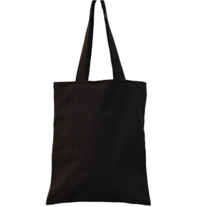 Bolsa de gabardina negra
