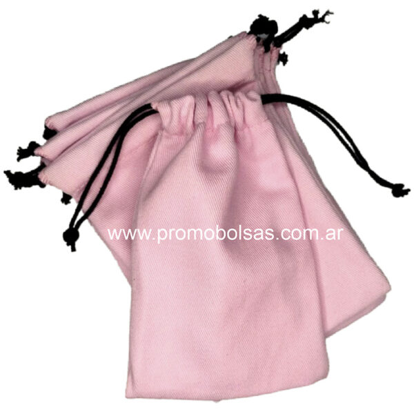 Bolsita de gabardina 12x16 por 10 unidades
